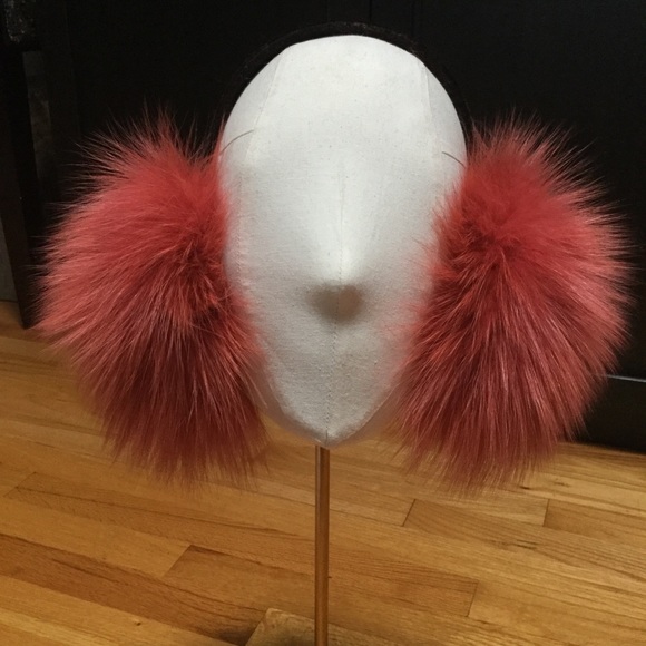 NEW! 100% REAL FOX FUR Earmuffs - Picture 2 of 8